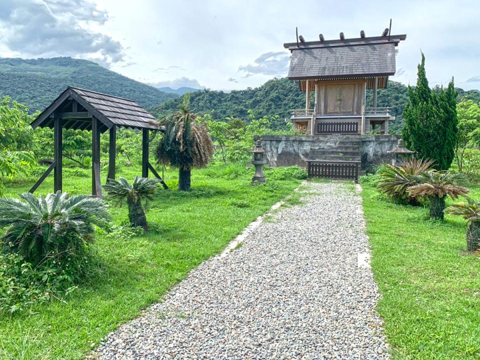 鹿野神社:社殿與參道