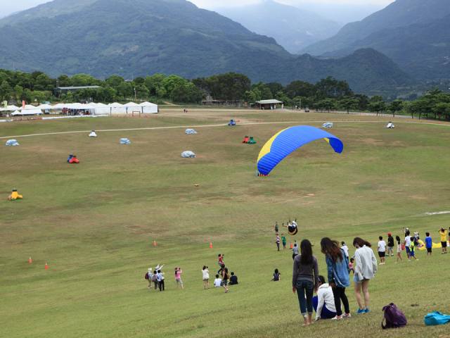 天際航空：飛行傘起降場